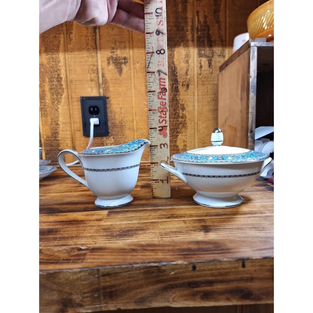 VTG Lot Of 34pc Soup Tea Fine China Sheffield‎ Imperial Deluxe Japan Mythology